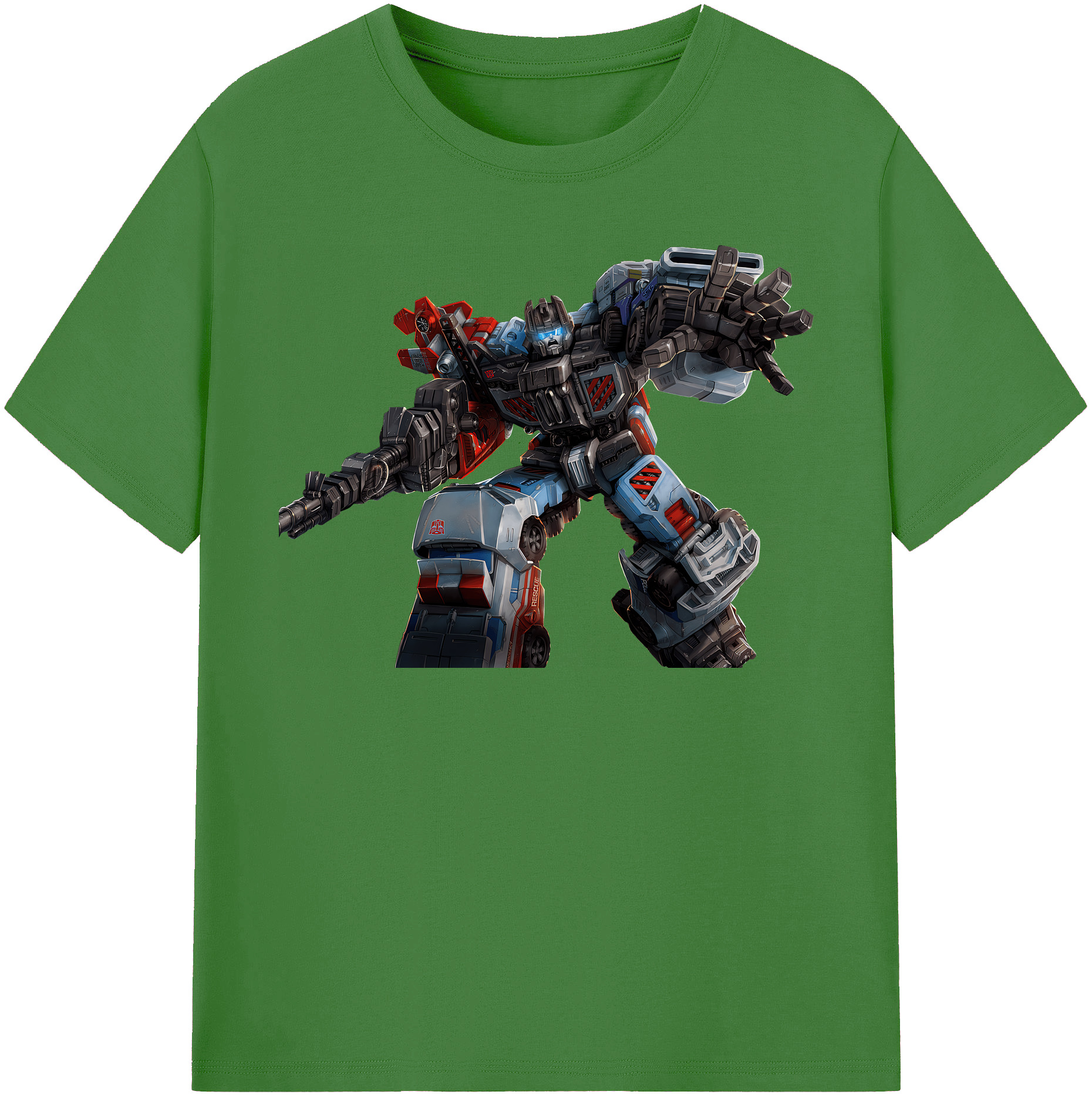 （画像用） Transformers トランスフォーマー レディースカジュアルプリントTシャツ（綿100％）